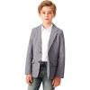 image:imageLOLANTA Boys Blazer Kids Suit Jacket Sport Coat Dress Outfits for Birthday Graduation Wedding PartyGrey