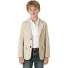 image:imageLOLANTA Boys Blazer Kids Suit Jacket Sport Coat Dress Outfits for Birthday Graduation Wedding PartyLightkhaki