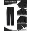 image:imageLOLANTA Boys 4 Piece Velvet Suit Formal Tuxedo Kids Slim Fit Blazer Dress Shirt Pants Outfit with Bow TieBlack Peak Lapel