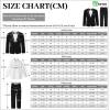 image:imageLOLANTA Boys 4 Piece Velvet Suit Formal Tuxedo Kids Slim Fit Blazer Dress Shirt Pants Outfit with Bow TieBlack Peak Lapel
