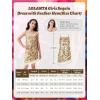 image:imageLOLANTA Girls Sequin Dress Kids Sparkly Gown for Wedding Birthday Party with Spaghetti Strap Detachable Feather HemGold
