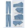 image:imageLOLANTA Boys Linen Suit Slim Fit Kids Lightweight Suit Jacket Pant Set for Family Gatherings Holiday Celebrations SchoolHaze Blue