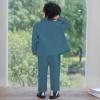 image:imageBoys Blazer Pants Set Kids Suit 2 Piece Sports Coat Outfit Fashion Dress ClothesBlue56