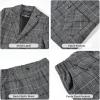 image:imageLOLANTA Boys Casual Suits Wedding Outfits Kids 2 Piece Gentleman Blazer and Pants Set DresswearGrey