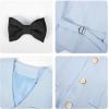 image:imageLOLANTA Boys Vest Suit 4Piece Formal Suit Set Pretty Texture Kids Birthday Wedding Easter Party Dress Outfits 213 Years