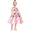 image:imageLOLANTA Girls Floral Dress Wedding Pageant Birthday Evening Prom Dresses Vestidos de niasPink 56Y