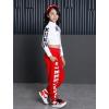 image:imageLOLANTA Kids Girls Dance Outfit Hip Hop Clothes Long Sleeve Pullover Tops Sweatpants Clothing Set