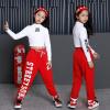 image:imageLOLANTA Kids Girls Dance Outfit Hip Hop Clothes Long Sleeve Pullover Tops Sweatpants Clothing Set