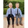 image:imageLOLANTA Suit Pants for Boys Ring Bearers Outfits Little Kids Trouser for Weddings Churches Concerts Gray 67