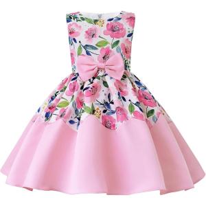 image:imageLOLANTA Girls Floral Dress Wedding Pageant Birthday Evening Prom Dresses Vestidos de niasPink 56Y