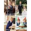 image:imageLOLANTA Boys Formal Suit 7 Piece Ring Bearer Outfit Kids Tuxedo No Tail Gentlman Slim Fit Dress ClothesBlue