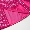 image:imageLOLANTA Girls Sequins Dance Clothes Dress 414 Yrs Sparkle Hip Hop Jazz Dance Outfit Sleeveless Top and ShortsFuchsia