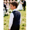 image:imageLOLANTA Boys Formal Suit Vest Slim Fit Pockets Adjustable Back Strap Wedding Ring Bearer Homecoming Dress Waistcoat VestNavy