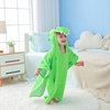 image:imageLOLANTA Kids Bath Towels Mermaid Terry Cloth Pool Poncho Swim Cover Up Toddler Beach Towel Girls Gifts Mermaid 46 YearsGreen Crocodile