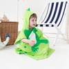 image:imageLOLANTA Kids Bath Towels Mermaid Terry Cloth Pool Poncho Swim Cover Up Toddler Beach Towel Girls Gifts Mermaid 46 YearsGreennew