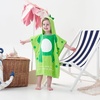 image:imageLOLANTA Kids Bath Towels Mermaid Terry Cloth Pool Poncho Swim Cover Up Toddler Beach Towel Girls Gifts Mermaid 46 YearsGreennew