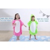 image:imageLOLANTA Kids Bath Towels Mermaid Terry Cloth Pool Poncho Swim Cover Up Toddler Beach Towel Girls Gifts Mermaid 46 YearsPinkb