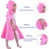 image:imageLOLANTA Kids Bath Towels Mermaid Terry Cloth Pool Poncho Swim Cover Up Toddler Beach Towel Girls Gifts Mermaid 46 YearsPinkb