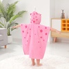 image:imageLOLANTA Kids Bath Towels Mermaid Terry Cloth Pool Poncho Swim Cover Up Toddler Beach Towel Girls Gifts Mermaid 46 YearsPinkunicorn