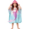 image:imageLOLANTA Kids Bath Towels Mermaid Terry Cloth Pool Poncho Swim Cover Up Toddler Beach Towel Girls Gifts Mermaid 46 YearsPink Purplemermaid