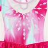 image:imageLOLANTA Girls Ballet Dance Dress Kids Long Sleeve Skirted Gymnastics Leotard with Scrunchie Glitter DancewearPink