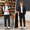 image:imageLOLANTA Boys Golf Pants Kids Dress Slacks Stretch Chino Uniform Trouser  Premium stretch waterrepellent adjustable waistband breathable material multipockets tearresistant antipillingBlack